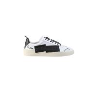 Dsquared2 - Leather Rider Baskets - Homme - Chaussures - Blanc - Taille: 42 EU
