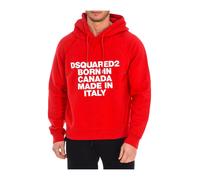Dsquared2 - Sweat à capuche - Homme - Sweatshirts et sweats à capuche - Rouge - Taille: XS