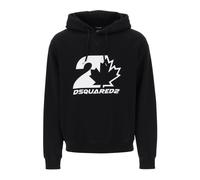 Dsquared2 - Sweat à capuche Imprimé - Homme - Sweatshirts et sweats à capuche - Noir - Taille: S