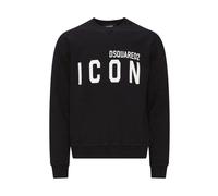 Dsquared2 - Sweat col rond Icon - Coton - Homme - Sweatshirts et sweats à capuche - Noir - Taille: M