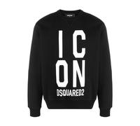 Dsquared2 - SweaT-shirt Icon Squared Cool - Homme - Sweatshirts et sweats à capuche - Noir - Taille: XS