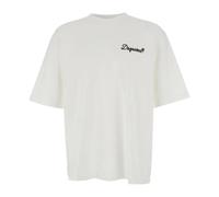 Dsquared2 - T-shirt avec broderie Col rond Manches courtes - Homme - Tops - Blanc - Taille: M