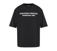 Dsquared2 - T-shirt avec impression - Homme - Tops - Noir - Taille: S