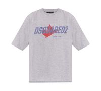 Dsquared2 - T-shirt avec logo - Homme - Tops - Gris - Taille: XS