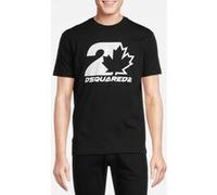 Dsquared2 T-shirt Black Taille: XL | T-shirts avec imprimés Outlet | Homme | Le Noir