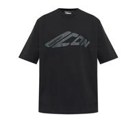 Dsquared2 - T-shirt Coupe Ample - Homme - Tops - Noir - Taille: XS