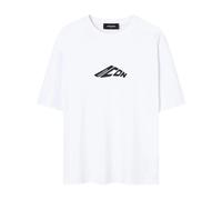 Dsquared2 - T-Shirt Coupe Ample Icon New Generation - Homme - Tops - Blanc - Taille: M