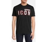 Dsquared2 T-shirt Icon Black Taille: XL | T-shirts avec imprimés Outlet | Homme | Le Noir