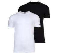 DSQUARED2 T-Shirt noir / blanc, Taille XL