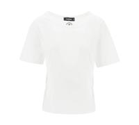 Dsquared2 - T-Shirt SweaT-shirt - Femme - Tops - Blanc - Taille: 42 FR