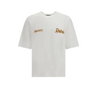 Dsquared2 - The Rebels T-shirt - Homme - Tops - Blanc - Taille: L