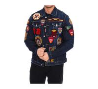 Dsquared2 - Veste en Denim - Homme - Vestes - Multicolore - Taille: S
