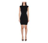 Dsquared2 - Viscose Blend Knit Open Back Bodyicon Dress - Femme - Robes - Noir - Taille: 42 FR