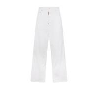 Dsquared2 - Wide Pantalons - Homme - Pantalons - Blanc - Taille: M