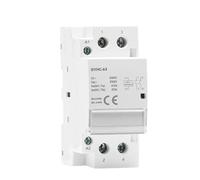 DSQUOBLLM Contacteur modulaire 2P 40A 63A 2NO ou 2NC 1NO1NC, Montage sur Rail DIN AC220V 230V Automatique(2P 40A 2N0 220V)