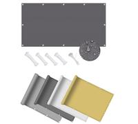 DSRDRFG Voile d’ombrage Rectangulaire 1.8x4M Toile Ombrage Imperméable 95% Une Protection des Rayons UV avec Oeillets et Cordons pour Extérieur Terrasse Jardin pergola Balcon (Anthracite)