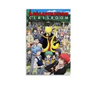DSSCXYZM Poster sur toile Assassination Classroom - Art mural décoratif pour chambre à coucher - 50 x 75 cm - Style anime