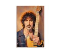DSSCXYZM Poster sur toile Frank Zappa avec groupes légendaires et chanteurs pop - Décoration murale pour chambre à coucher - 50 x 75 cm - Style sans cadre