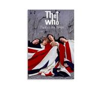 DSSCXYZM Poster sur toile The Who avec groupes légendaires et chanteurs pop - Décoration murale pour chambre à coucher - 20 x 30 cm - Style sans cadre