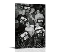 DSSCXYZM Westlife Poster sur toile avec cadre Motif groupes légendaires et chanteurs pop pour chambre à coucher 50 x 75 cm