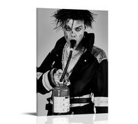 DSSCXYZM Yungblud Poster sur toile avec cadre Motif groupes légendaires et chanteurs pop pour chambre à coucher 50 x 75 cm