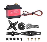 DSServo DS3218 Servo Numérique avec équipement Métallique et 20 Kg pour RC Hanical Arms and Robotics (DSServo DS3218MG 20 kg de couple)
