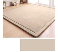 DSSHENGDS Lavable De Velours Corail Extra Large Taille Tapis Les Enfants avec Dessous antidérapant,Tapis Chambre Chevet Bureau,Tapis Rampant Extra large2cm-O- 120 * 180cm