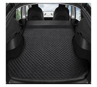 DSSJDKH Couverture Cargaison Matelas Gonflable pour Tesla pour Model 3 pour Y 17-23 Idéal pour Le Camping Les Voyages en Voiture Tissu Suédine Spécial Cloison de Coffre(Polka Dots Black)