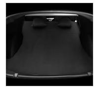 DSSJDKH Couverture Cargaison Matelas Gonflable pour Tesla pour Model 3 pour Y 17-23 Idéal pour Le Camping Les Voyages en Voiture Tissu Suédine Spécial Cloison de Coffre(Noir)