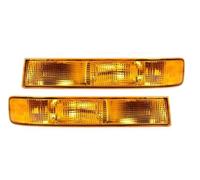 DSSJDKHJ antibrouillard Feu Antibrouillard Pare-choc Avant 2 Pièces Clignotant Pour Chevy pour Express 1500 Van 2003 - 2014, GM2520188, GM2521188 Phare Travail LED(Yellow No Bulb)