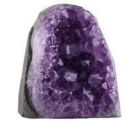 dssmboom Amas de Cristal d'améthyste Naturelle pour la méditation, l'équilibrage des Chakras, géode de Quartz Brut irrégulier, décoration de la Maison pour la Richesse et la Bonne Chance, 1000g-1200g