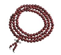 dssmboom Bracelet 108 Perles Mala Bracelet Bouddhiste en Perles de Bois | Collier rosaire bouddhiste tibétain mixte, bracelet perlé en bois naturel pour la prière et la méditation