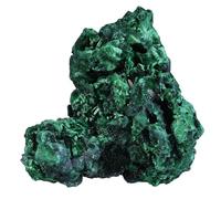 dssmboom Cristal de Malachite Naturelle Brute, Minéral Specimen pour Collection, Pierre Brute de Malachite Irrégulière pour l'Équilibre des Chakras, Décoration de la Maison, 0.88-1.1 LB