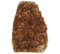 dssmboom Naturel Citrine Brute Crystal Cluster minéral spécimen pour la méditation et l’équilibre des Chakras, Pierre décorative Feng Shui Citrine géode Cluster pour la Richesse, 15-50 g