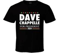 Dstarbbk Custom Tshirt Dave Chappelle for Men T- Shirt Black L