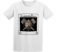 Dstarbbk HammerFall Last Man StandingCasual Round Neck T Shirt White M
