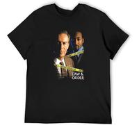 Dstarbbk Law & Order Briscoe Green T Shirt Graphic Unisex Black L
