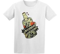 Dstarbbk Sailor Jerry Tattoo Grave Rum Bottle T Shirt White XXL