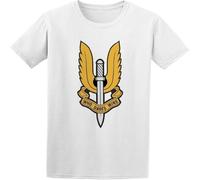 Dstarbbk SAS United Special Forces Army T Shirt White S
