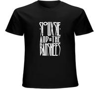 Dstarbbk Siouxsie and The BansheesCasual Round Neck T Shirt Black L