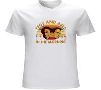 Dstarbbk Troy and Abed in The Morning T Shirt Cute Clothes Blank Tops Sweat Men's Short Sleeve White XXL