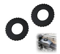 Dstarymnix Lot de 2 bagues de protection de réservoir compatibles avec Simson S50 S51 S70 KR51 SR50 SR80 SR4 - En caoutchouc mousse - 120 x 60 mm