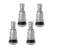 Dstarymnix Valve Pneu,valves en métal,Valve Pneu Voiture,valves Pneu universelles 11,3 mm avec Joint en Caoutchouc, Insert de Valve Durable pour Jantes alu Auto Moto vélo,valves de Jante universelles