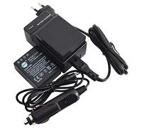 DSTE 2-Pack BLH-1 Rechange Batterie et DC166E Voyage Chargeur Compatible pour Olympus BLH1 EM1 E-M1 Mark II E-M1-2 Om-D E-M10 Mark IV