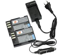 DSTE 2-Pack D-LI90 Batterie et Chargeur Compatible pour Pentax K-01 K-3 K-5 K-52K-5II K-7 K-7D
