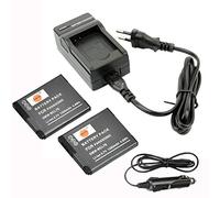 DSTE 2-Pack DMW-BCL7E Batterie et Chargeur Compatible pour Panasonic DMC-F5 DMC-FH10 DMC-FS50 DMC-SZ3 DMC-XS1 DMC-XS3