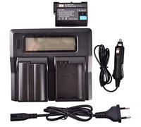 DSTE 2-Pack EN-EL15 Batterie + LCD Chargeur Compatible pour Nikon D7200, D7100, D750, D600, D750, D800