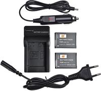 Dste¿2 Pack¿ Li-Ion Batterie Slb-11A + Dc23E Voyage Chargeur Compatible Pour Samsung Wb700 Wb1000 Wb2000 Cl65 Cl80 Ex1 Hz25W Hz30W Hz35W Hz50W St1000 St5000 Digital Caméra[GOP6253096]