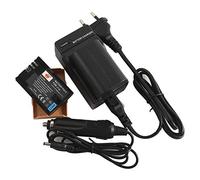 DSTE 2-Pack LP-E6 Rechange Batterie et DC88E Voyage Chargeur Compatible pour Canon LP-E6N, EOS 5D Mark II, EOS 5D Mark III, EOS 5DS, 5DS R, 6D, 7D, 60D, 60Da, 70D, 90D, 7D MarkII