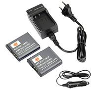 DSTE 2-Pack NP-BG1 Batterie et Chargeur Compatible pour Sony DSC-H10 DSC-H20 DSC-H50 DSC-H70 DSC-H90